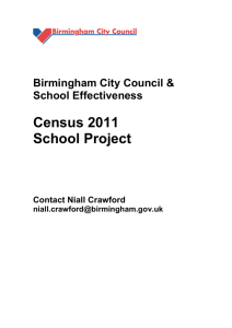 Census Schools Lesson Plans