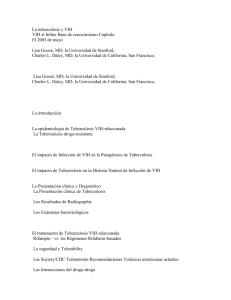 La tuberculosis y VIH - Grupo de Mujeres Argentinas