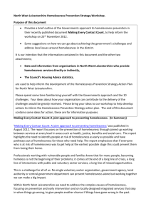 Making Every Contact Count - North West Leicestershire District