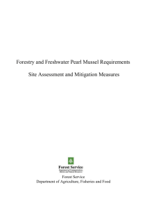 Forestry and Freshwater Pearl Mussel Requirements