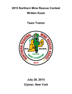Written Exam - Team Trainer