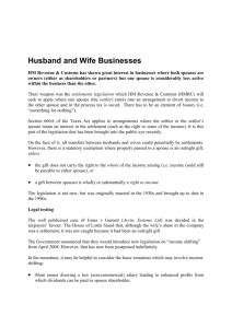 Husband and Wife Businesses - Cottons Chartered Accountants