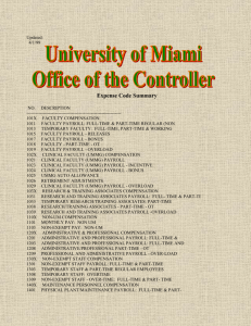 expsum - University of Miami