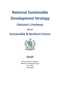 National Sustainable Development Strategy Draft