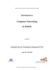 Introduction to Computer Networking - PDST