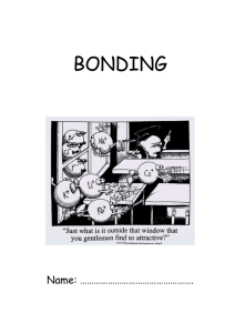 Bonding & Periodicity