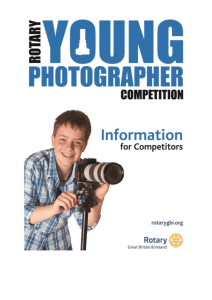 Young Photographer Information Pack 2015-16