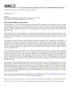 Press Release 12.6.12 - Iowa State Association of Counties