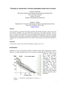 Theories of Uncertainty for Risk Assessment