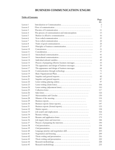 business communication eng301