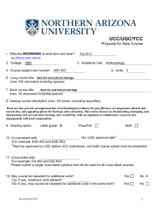 ANT 557 - Northern Arizona University