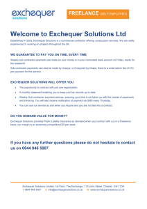 Word form - Exchequer Solutions