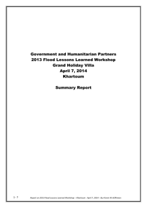 2013 FLL Workshop Report final
