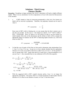 Problem Set 1: Solutions