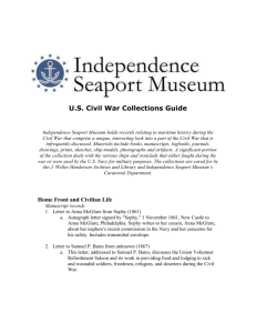 Archival collections: - Independence Seaport Museum