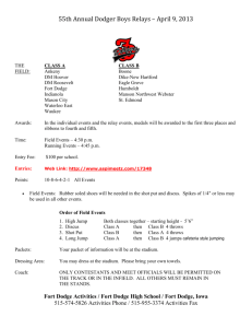 2013 Boys Dodger Relays Email