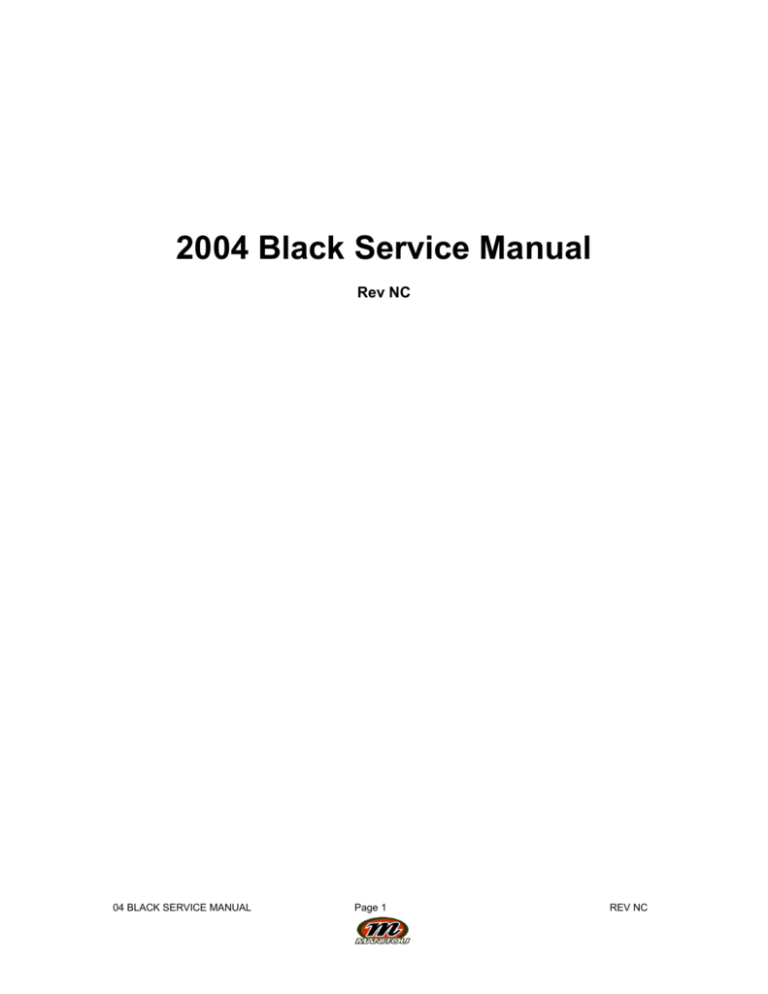 2004 answer manitou black elite