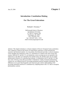 Constitution-Making for the Great Federations