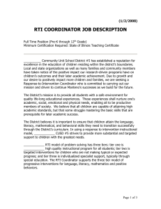 rti coordinator job description