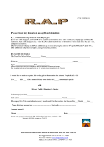 to donation form - restoration for abused people