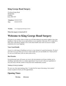 Practice Leaflet> - Kersland House Surgery