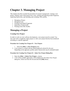 Chapter 3 Managing Project