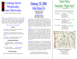 Cushing Street Jazz Showcase