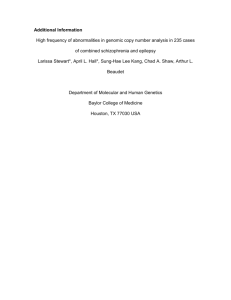 Hybridization of labeled DNA