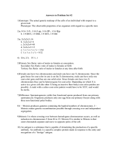 Answers to Problem Set #2