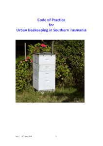 S_Tas Code Of Practice_Ver2 - Southern Beekeepers Association Inc.