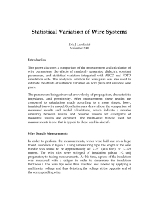 14 Statistical Variation