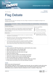 Activity Flag Debate Key Learning Students will learn about the