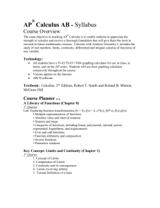 AP® Calculus AB