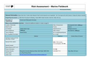 boating risk assessment [doc file] - Marine Science