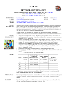 Mat 108 Syllabus REVISED Spr2013 - GCC