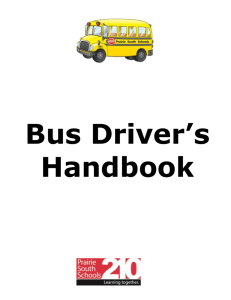 Bus Drivers - Prairie South School Division