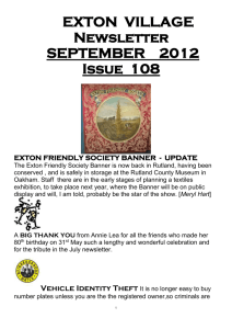 Exton News Letter Sept 2012 Issue 108