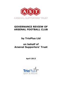 TrioPlus - Arsenal Supporters` Trust