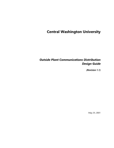 Outside Plant Communications Distribution Design Guide