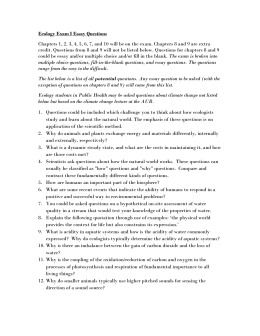 Business Ethics Essays Ecologyessayquestions Eco Essay Paper Topics also Library Essay In English Biomes Aquatic Ecosystems Presentation Living A Healthy Lifestyle Essay