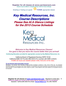 Key Medical Resources, Inc