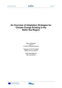 Adaptation strategies_report_060515 - Astra
