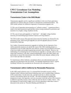 Transmission costs