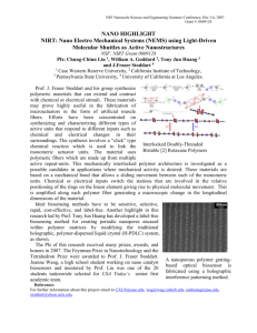 0609128 Liu - NSF Nanoscale Science and Engineering