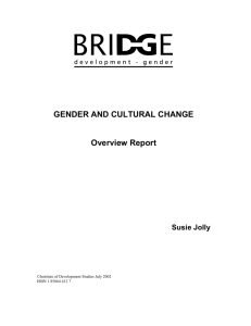 Culture as - Bridge - Institute of Development Studies