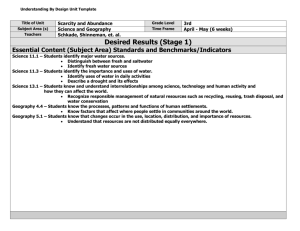 Understanding By Design Unit Template