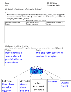 Weather & Climate - science339