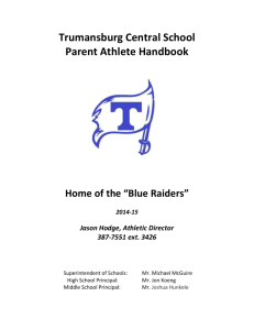 Parent/Athlete Handbook