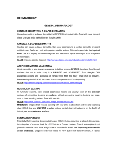 general dermatology - Pediatric Board Review