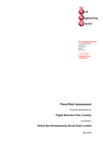 Flood Risk Assessment